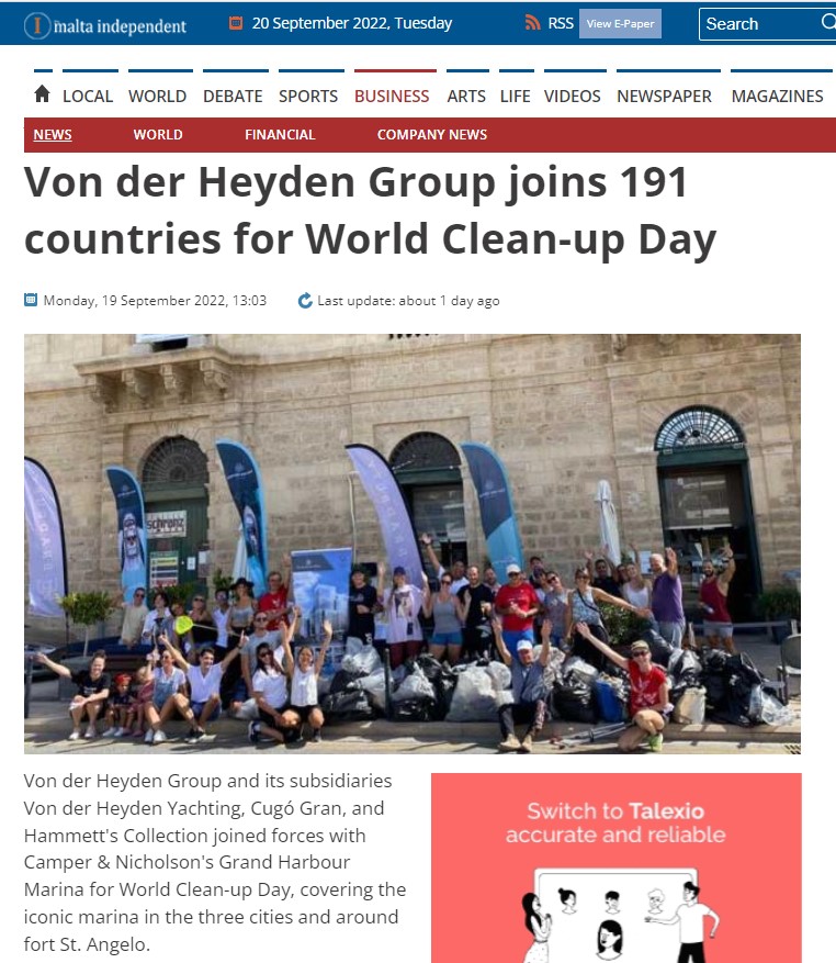 Clean-up Day in Malta
